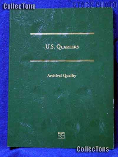 Littleton Blank Coin Folder for U.S. Quarters LCFQ