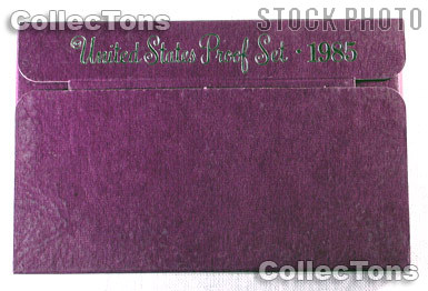 1985 U.S. Mint Proof Set OGP Replacement Box