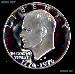 1976-S Proof Ike Eisenhower Dollar - Type 1 Clad
