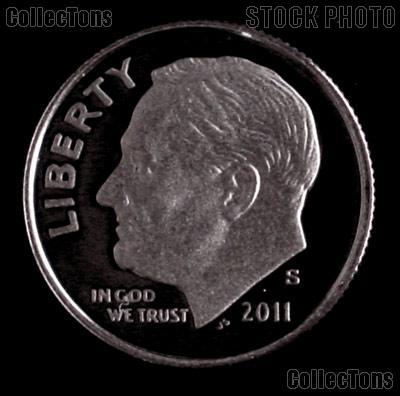 2011-S Roosevelt Dime SILVER PROOF 2011 Dime Silver Coin
