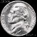 1962 Jefferson Nickel Gem BU (Brilliant Uncirculated)