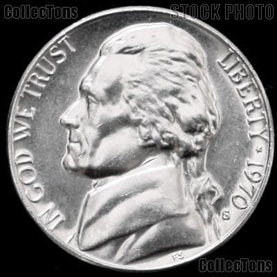 1970-S Jefferson Nickel Gem BU (Brilliant Uncirculated)
