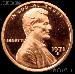 1971-S Lincoln Memorial Penny Lincoln Cent Gem PROOF RED Penny
