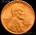 1944 Lincoln Wheat Cent GEM BU RED Penny for Album