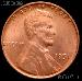 1951 Lincoln Wheat Cent GEM BU RED Penny for Album
