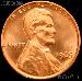 1965 SMS Lincoln Memorial Cent GEM BU RED Penny