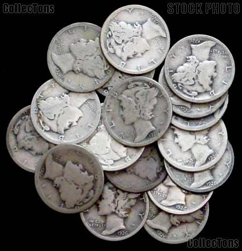 1926-S Mercury Silver Dime - Low Grade Filler