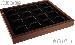 Coin Tray for 16 Air-Tite "H" Capsules fits in Mahogany Wood Coin Display