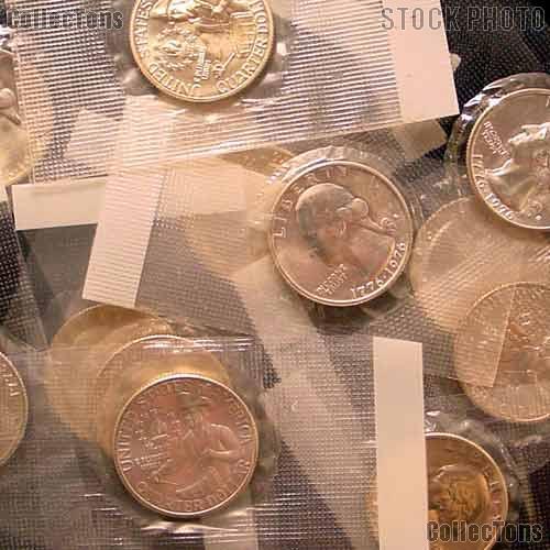 1976-S Silver Washington Quarter - Uncirculated in Mint Cello