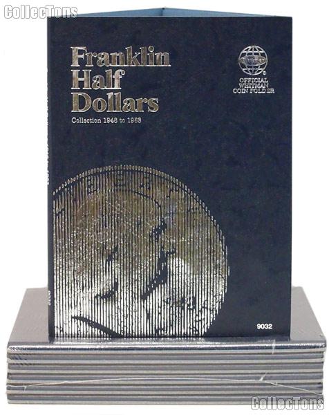 Whitman Franklin Half Dollars Folder 1948-1963 #9032