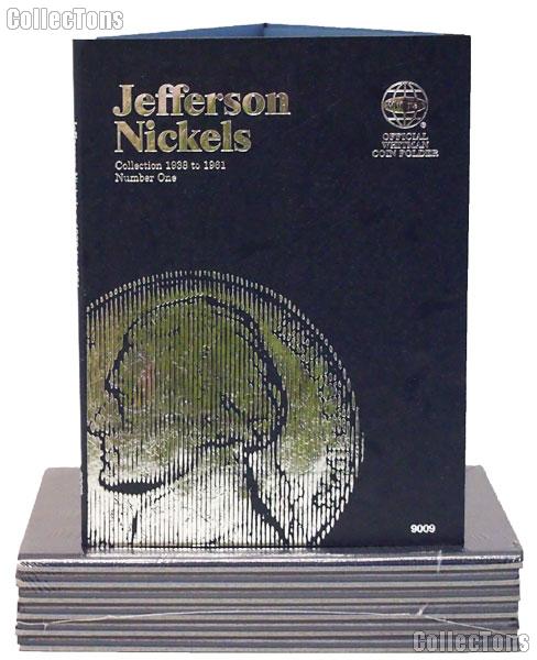 Whitman Jefferson Nickels Folder 1938-1961 #9009