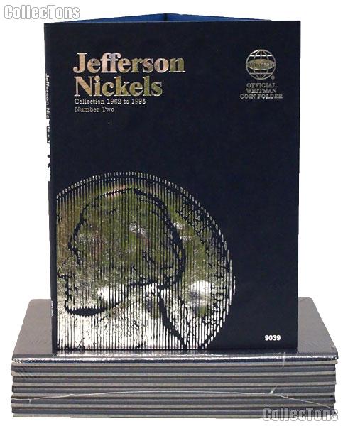 Whitman Jefferson Nickels Folder 1962-1995  #9039
