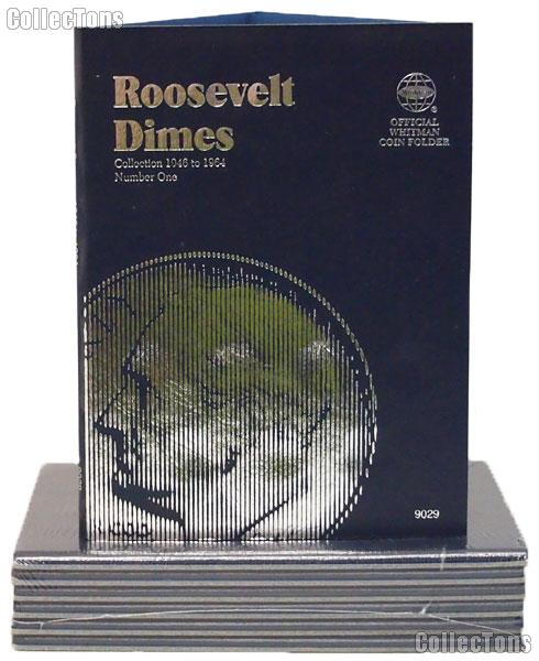 Whitman Roosevelt Dimes Folder 1946-1964  #9029