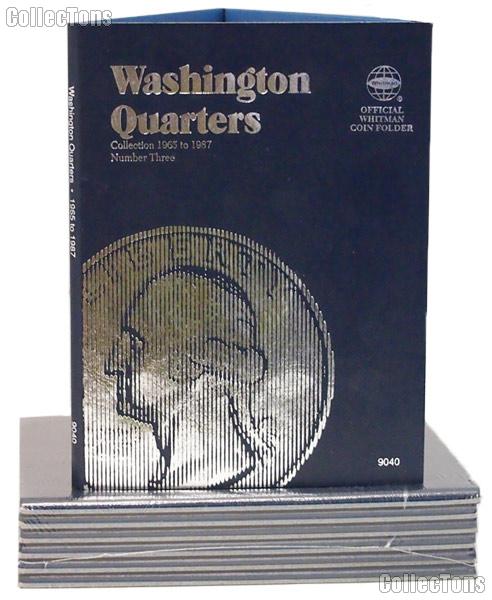 Whitman Washington Quarters Folder 1965-1987 #9040