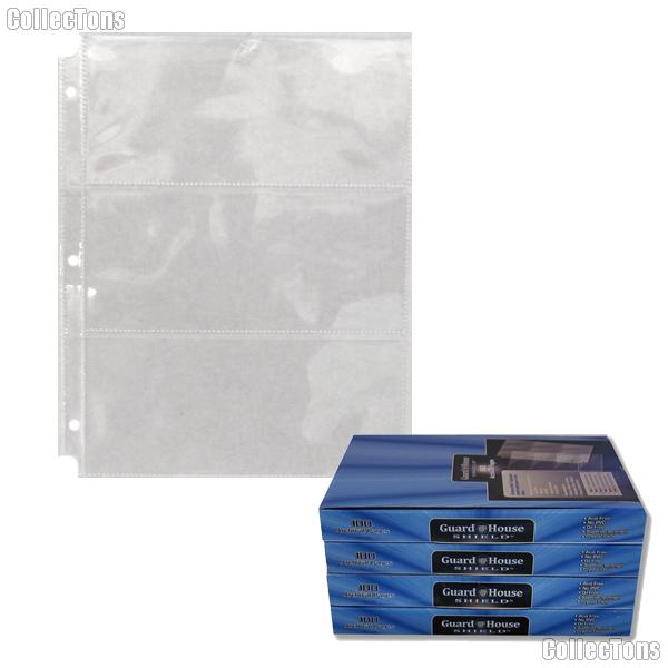 Guardhouse Shield 3 Pocket Currency Pages