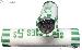 2014-D Roosevelt Dime Bank Wrapped Roll 50 Coins Gem BU