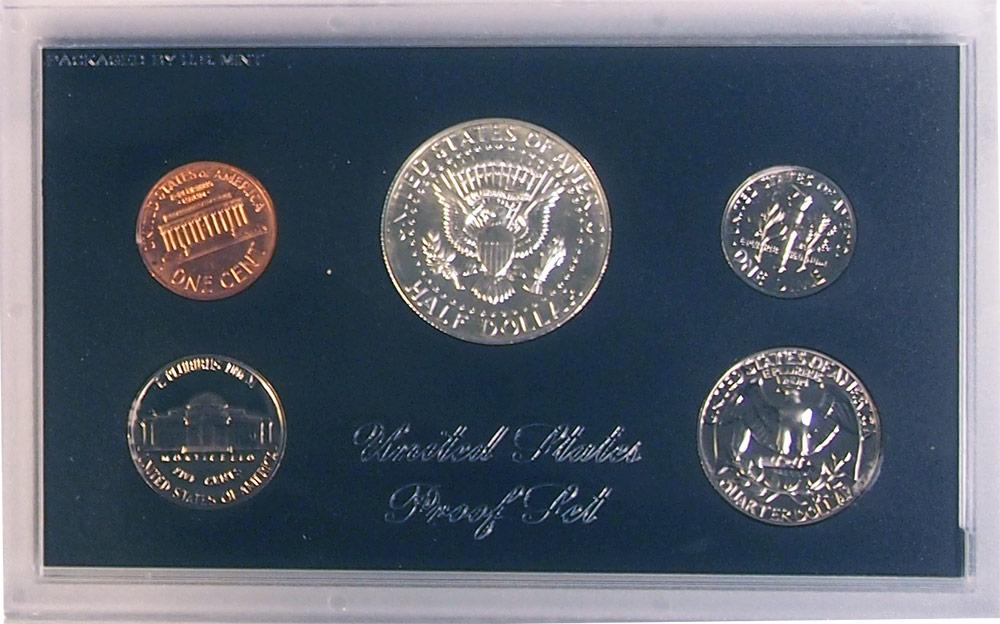 1969 PROOF SET * ORIGINAL * 5 Coin U.S. Mint Proof Set