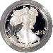 1986 Silver Eagle PROOF In Box with COA 1986-S American Silver Eagle Dollar Proof