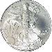 2008 American Silver Eagle Dollar BU 1oz Silver Uncirculated Coin