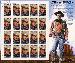 2004 John Wayne 37 Cent US Postage Stamp Unused Sheet of 20 Scott #3876