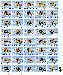 1985 Winter Special Olympics 22 Cent US Postage Stamp MNH Sheet of 50 Scott #2142