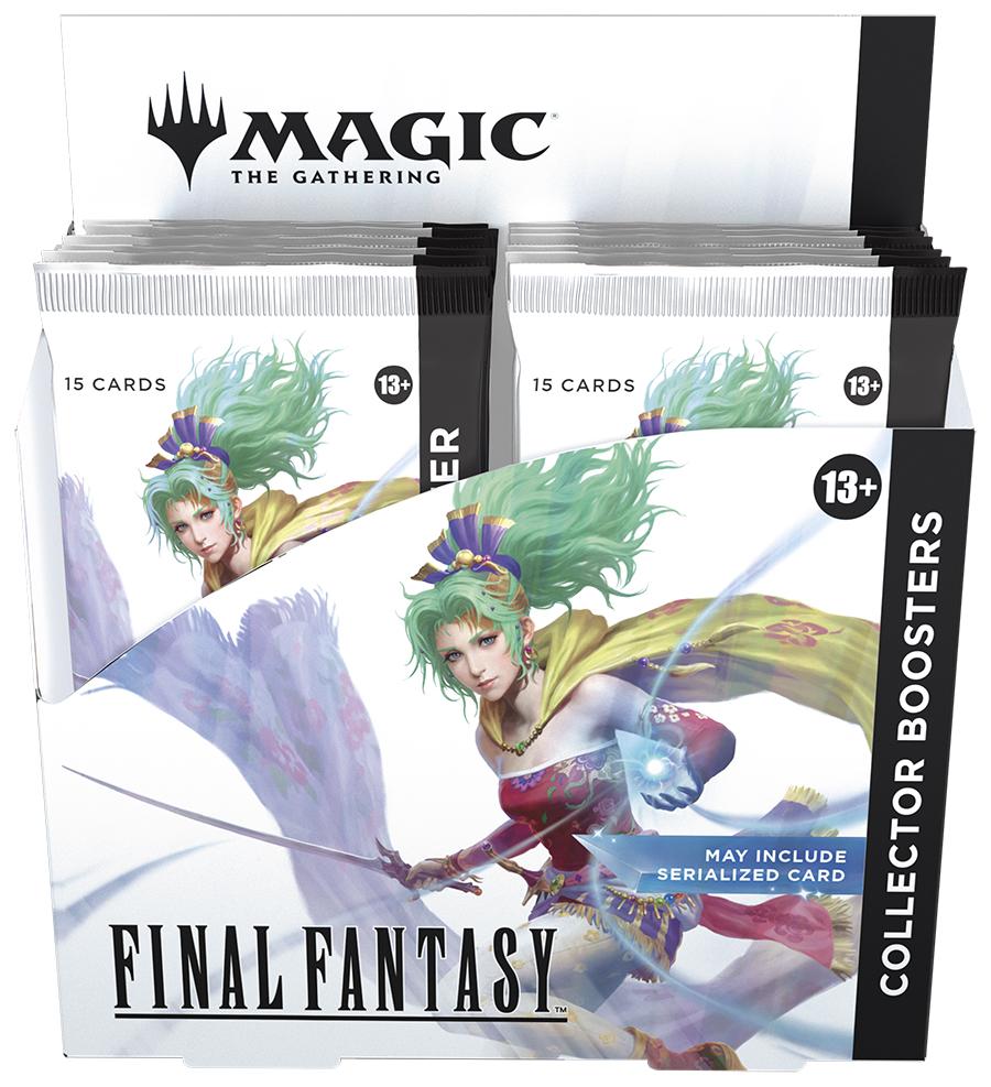 Final Fantasy MTG Magic the Gathering COLLECTOR  Booster Factory Sealed Box