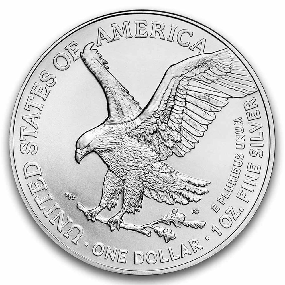 2026 American Silver Eagle Dollar BU 1oz Silver Uncirculated Coin
