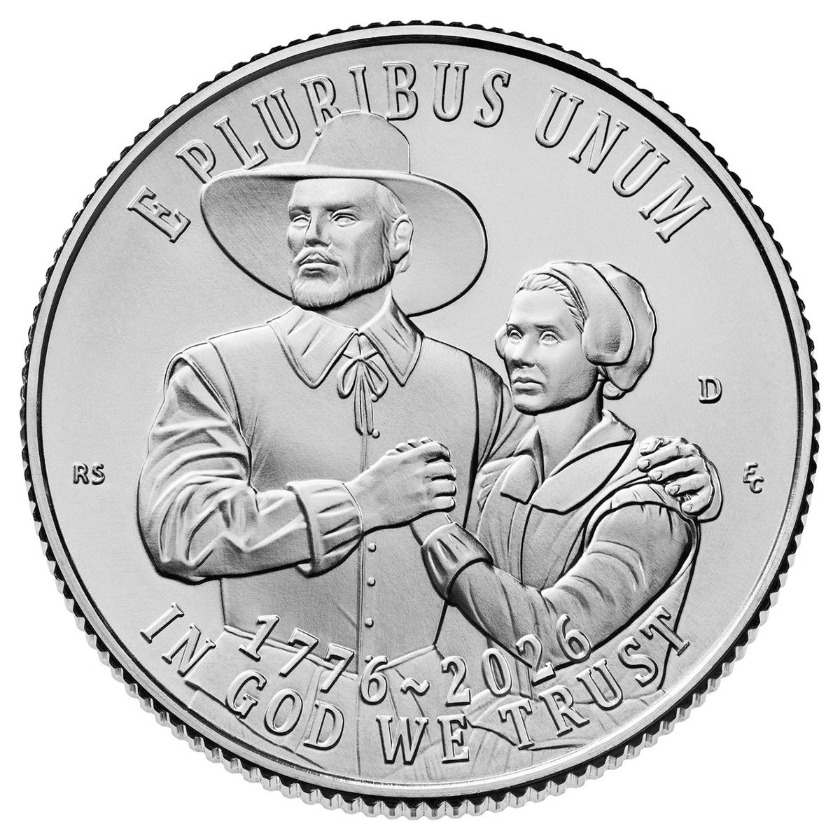 2026-D Mayflower Semiquincentennial Quarter GEM BU