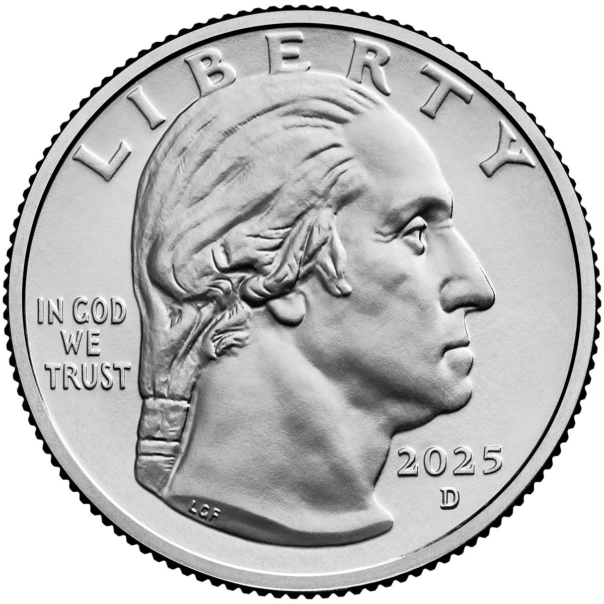 2025-D Stacey Park Milbern American Women Quarter GEM BU