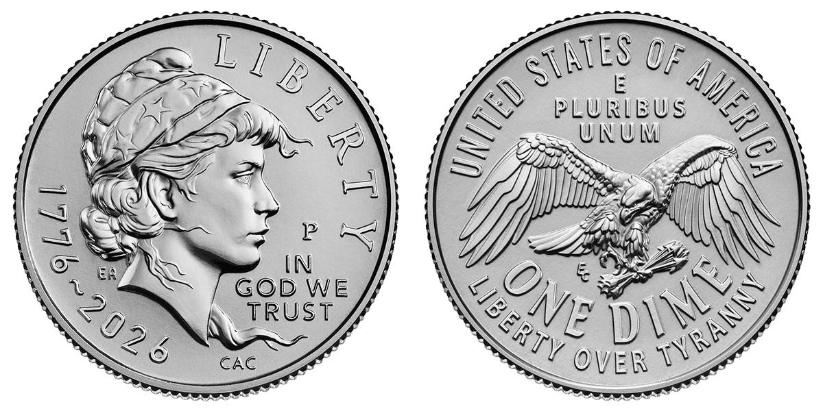 2026-P Liberty Dime Semiquincentennial GEM BU