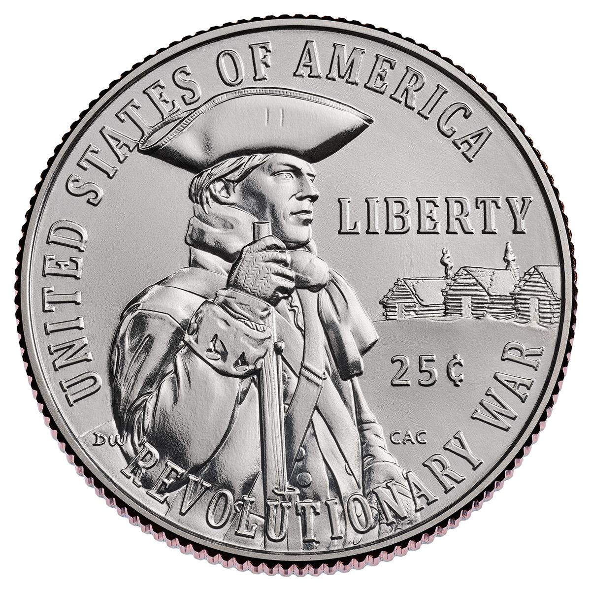 2026-P Revolutionary War Semiquincentennial Quarter GEM BU