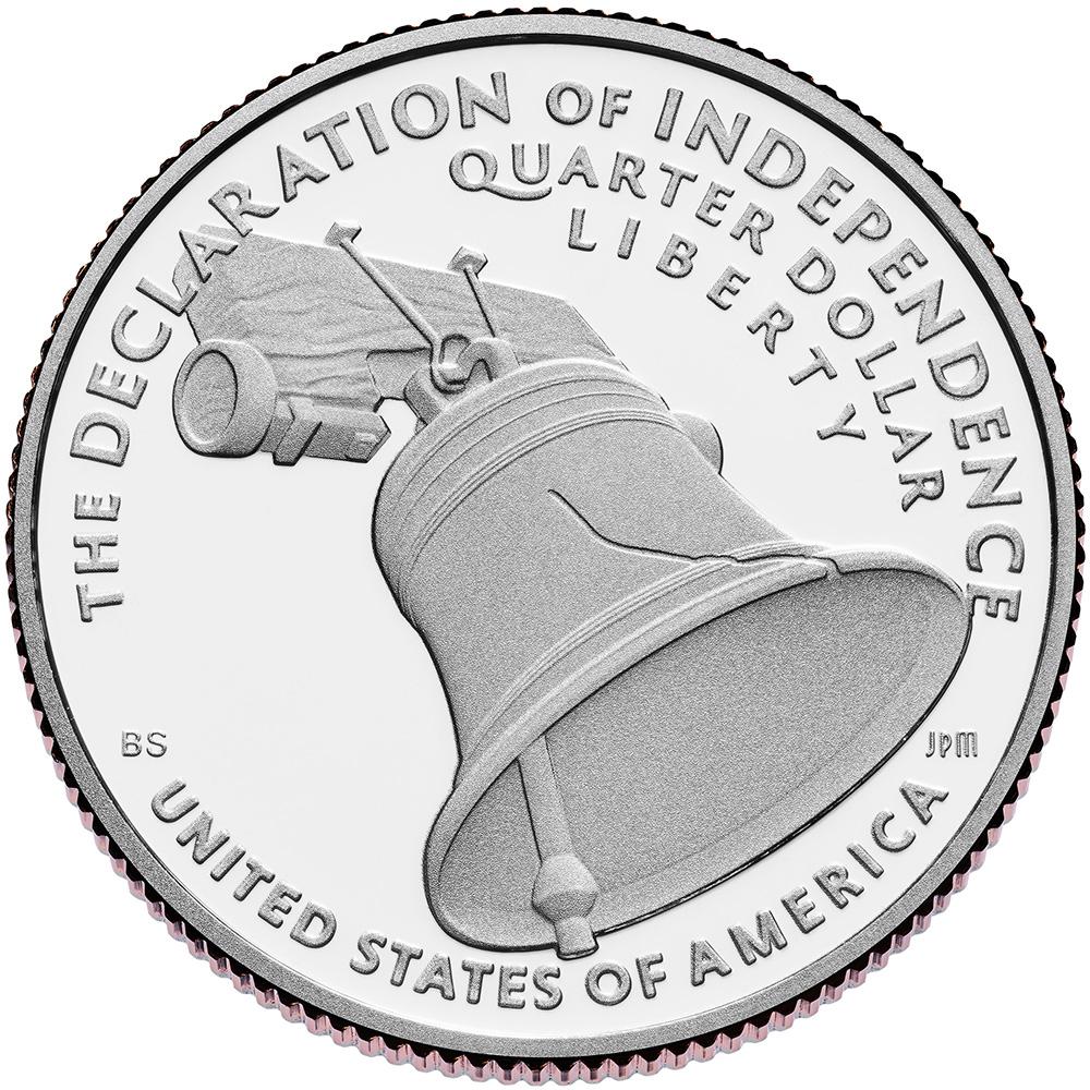 2026-S Declaration of Independence Semiquincentennial Quarter GEM SILVER PROOF
