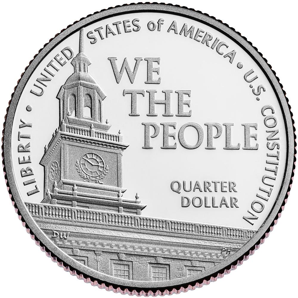 2026-S U.S. Constitution Semiquincentennial Quarter GEM SILVER PROOF