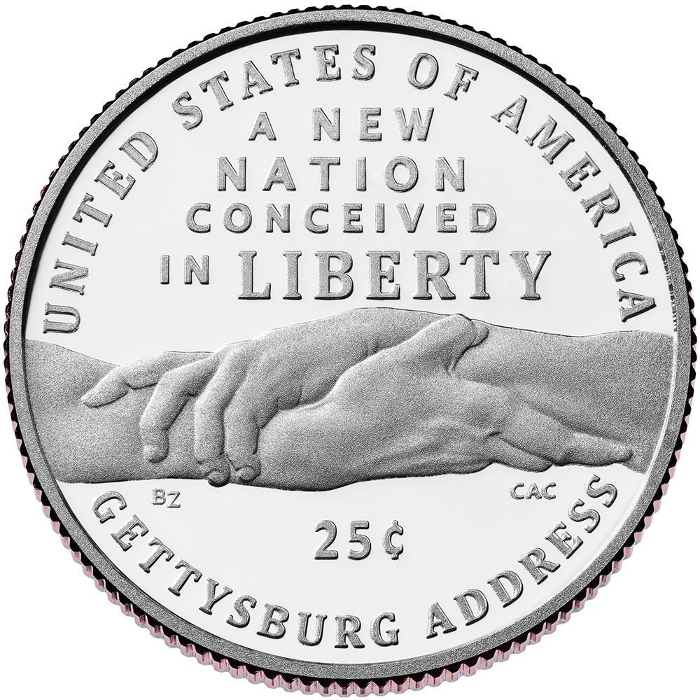 2026-S Gettysburg Address Semiquincentennial Quarter GEM SILVER PROOF