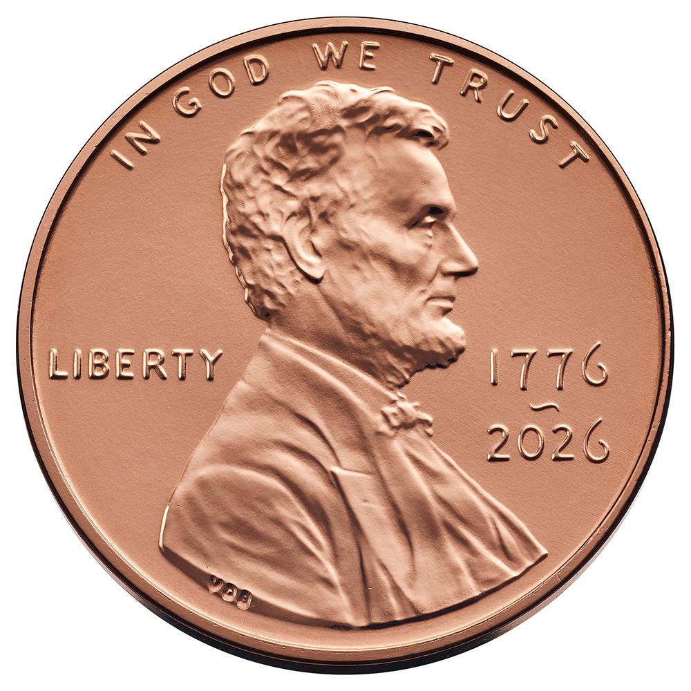 2026 Lincoln Shield Cent Uncirculated Only in Mint Sets 1776-2026 Penny