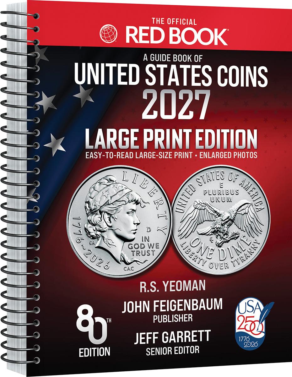 Whitman Red Book of United States Coins 2027 - Large Print