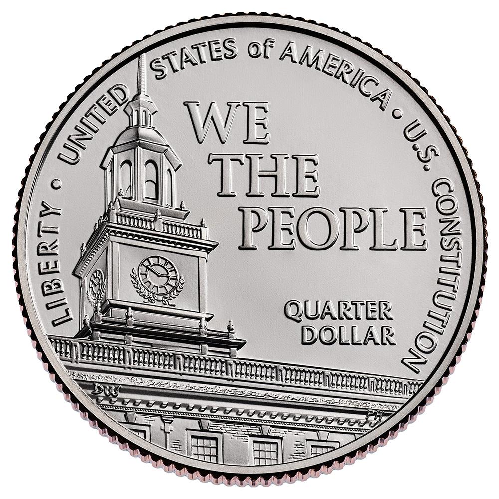 2026-P U.S. Constitution Semiquincentennial Quarter GEM BU